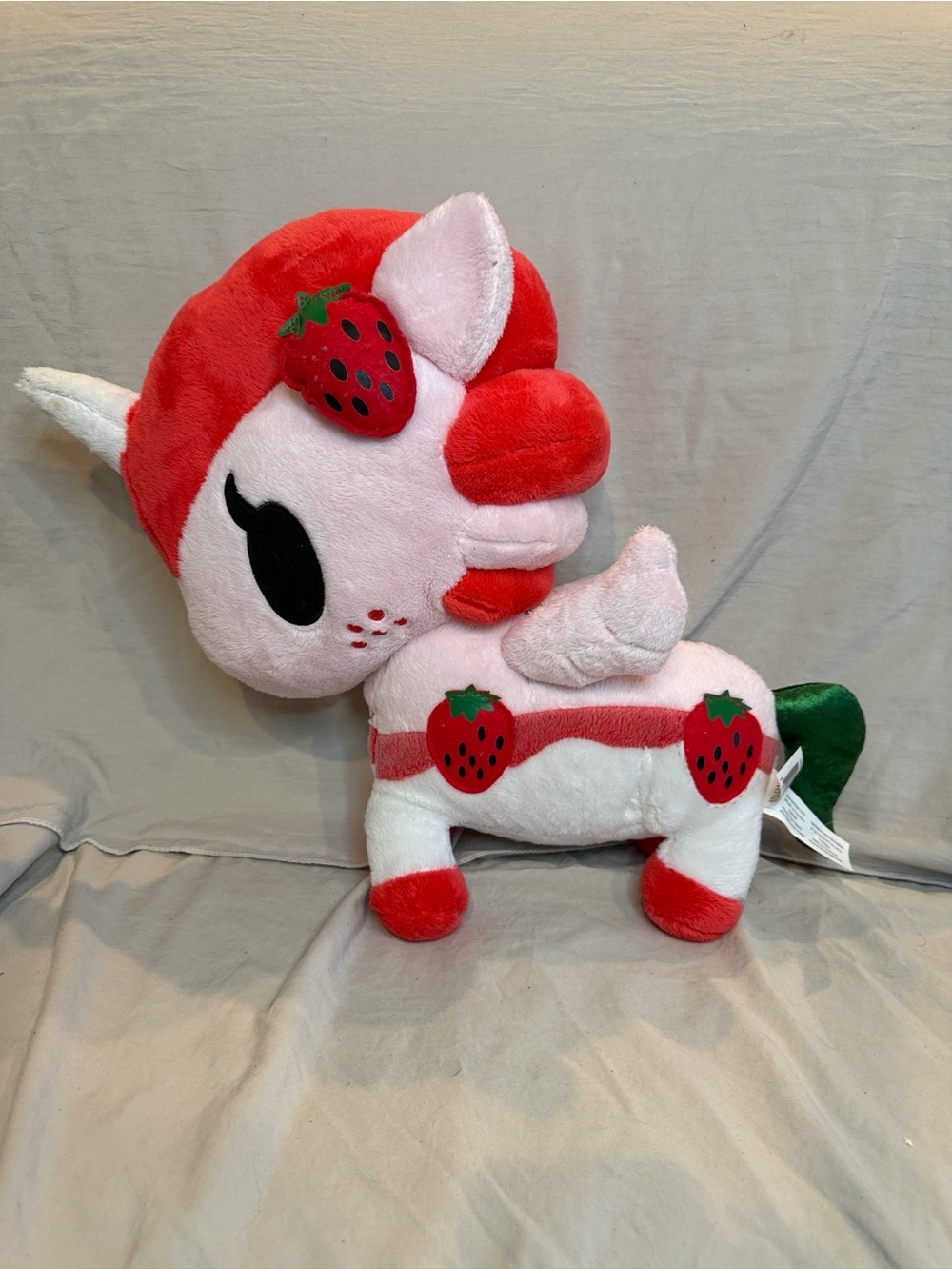 Neon Star Tokidoki Plush Unicorno Ruby Strawberry Unicorn XL 16”